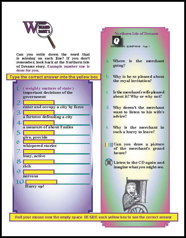 Northern Isle of Dreams Page 2 Interactive